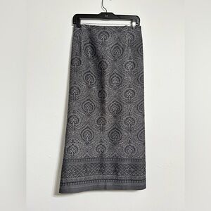 Pendleton Gray Asymmetrical Pencil Skirt